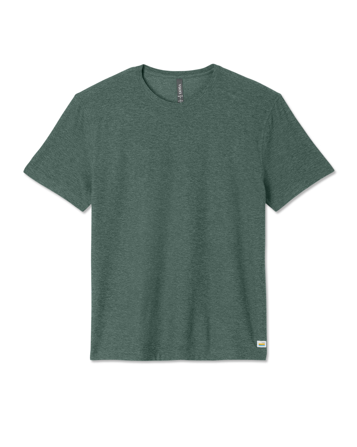 Short Sleeve Strato Tech Tee-Relaxed Fit Agate Green Heather | Vuori On sale