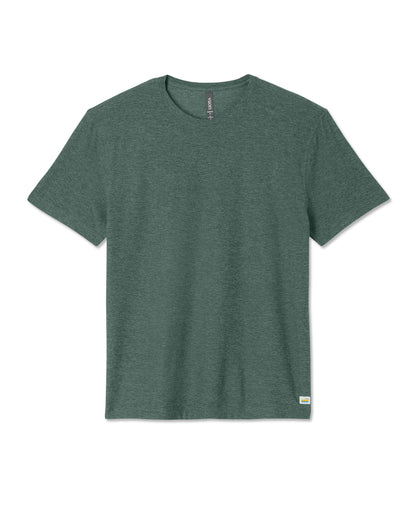 Short Sleeve Strato Tech Tee-Relaxed Fit Agate Green Heather | Vuori On sale