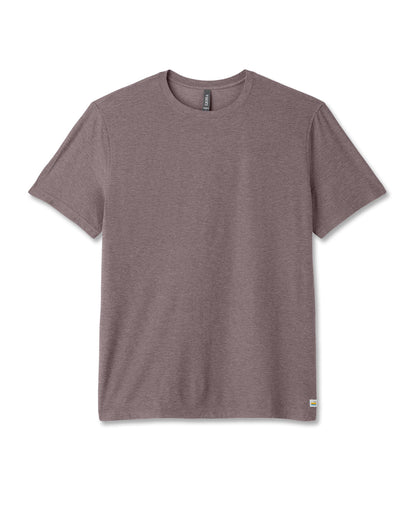 Strato Tech Tee Men's Huckleberry Heather T-Shirt | Vuori Online