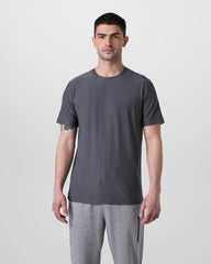 Strato Tech Tee Men's Moonlight Workout Shirt | Vuori US
