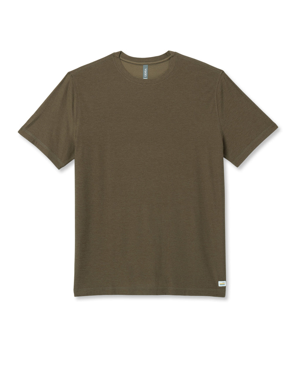 Strato Tech Tee Men's Moss Green Workout Shirt | Vuori Discount