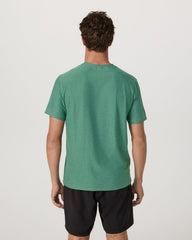 Strato Tech Tee Men's Hedge Green Workout Shirt | Vuori Sale