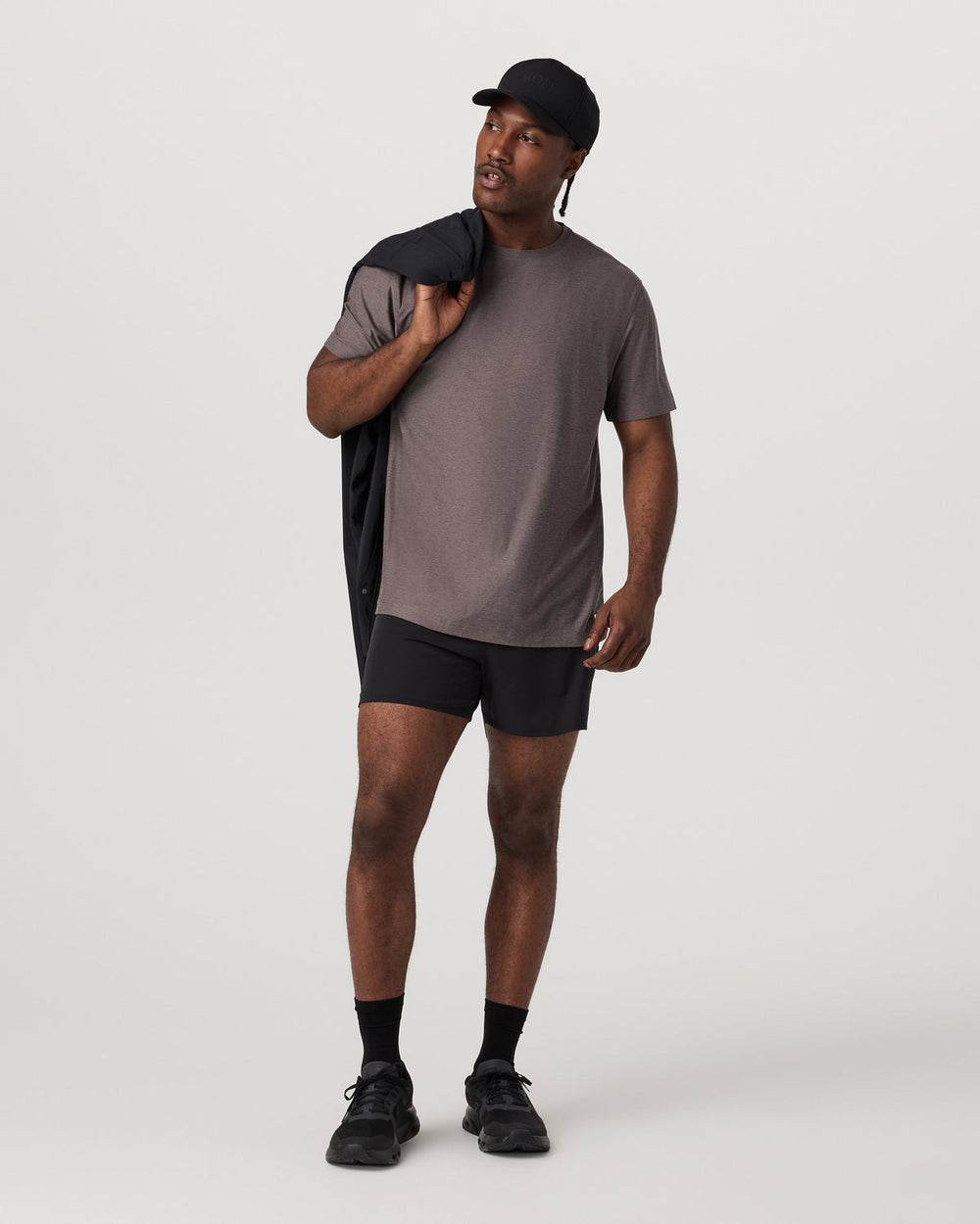 Men's Short Sleeve Strato Tee - Relaxed Fit Huckleberry | Vuori On sale