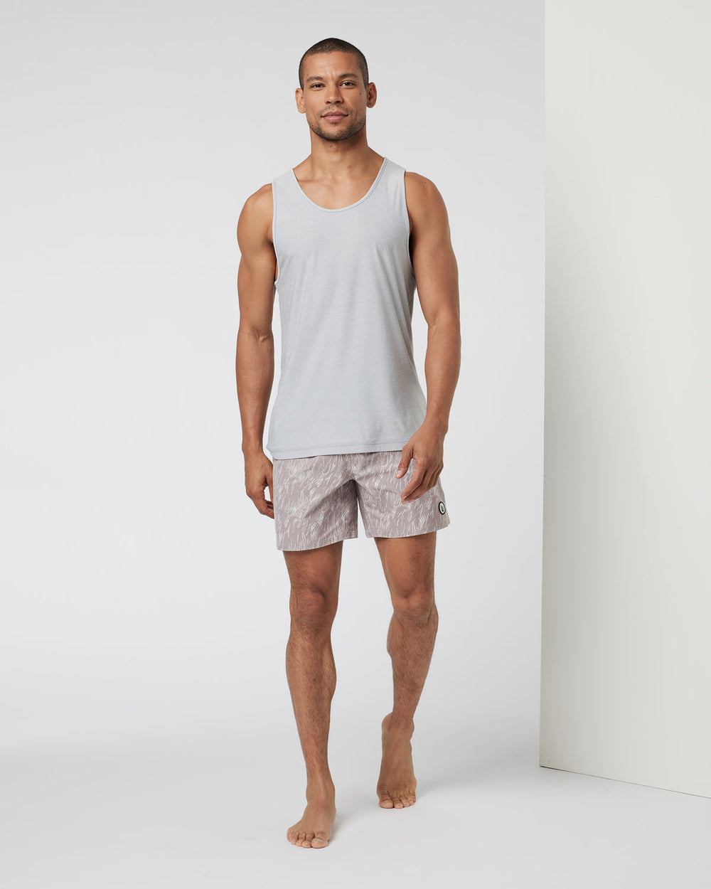 Strato Tech Tank Men's Platinum Heather Tank | Vuori For sale
