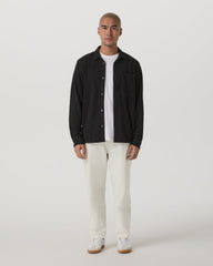 Long Sleeve Altitude Wool Shirt - Relaxed Volcanic Ash | Vuori Online