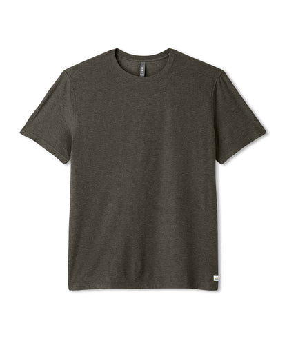 Strato Tech Tee Men's Dark Oregano Heather T-Shirt | Vuori