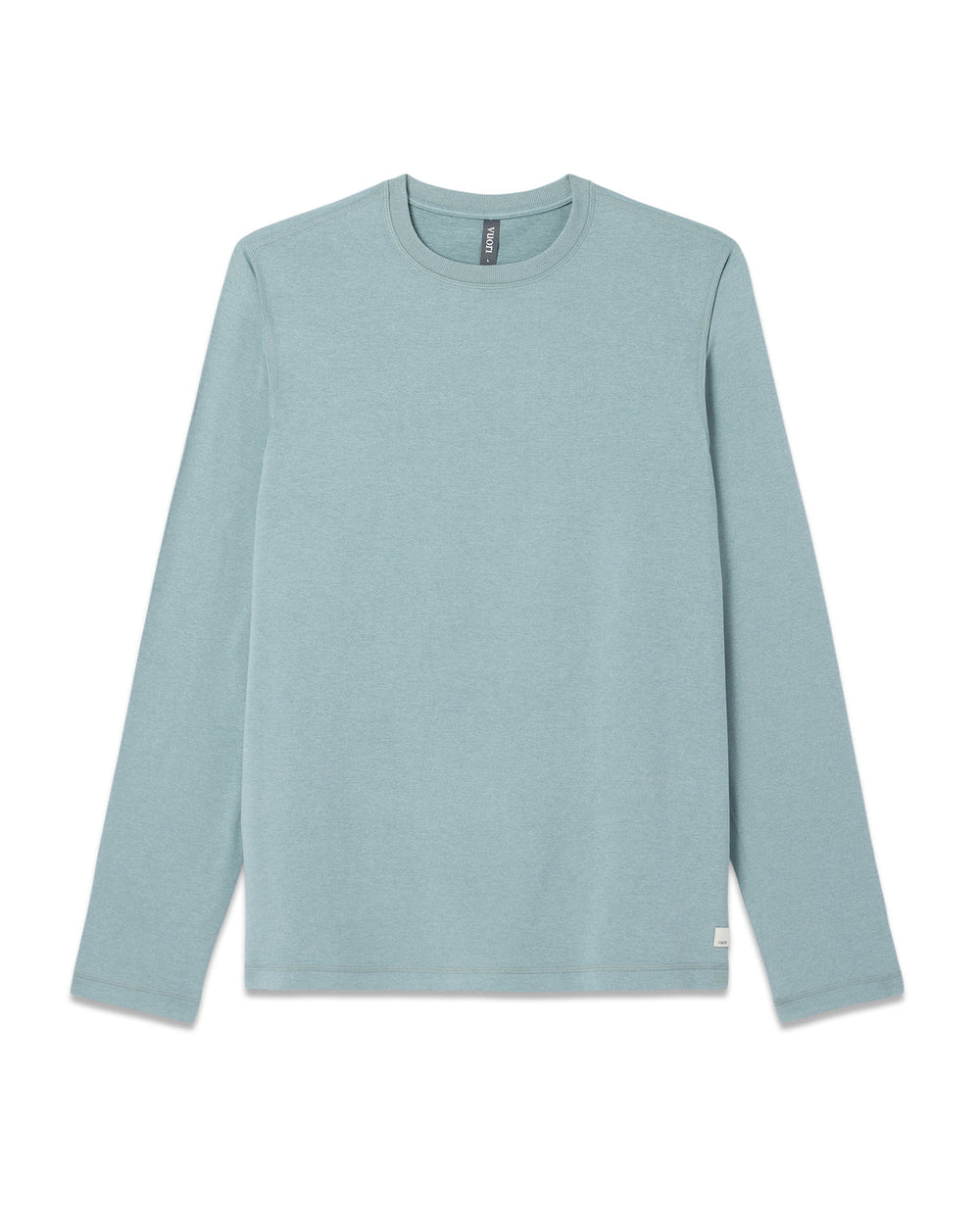 Long Sleeve Ponto Performance Tee Misty Blue Heather | Vuori Sale