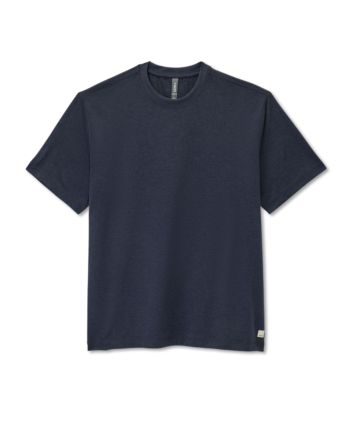 Short Sleeve Ponto Tee - Relaxed Fit Midnight Heather | Vuori Outlet