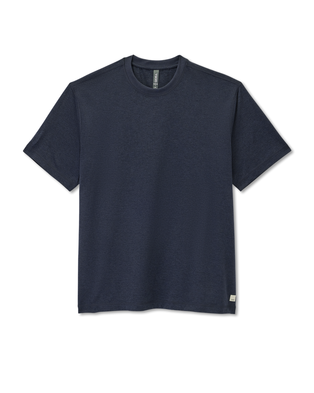 Short Sleeve Ponto Tee - Relaxed Fit Midnight Heather | Vuori Outlet