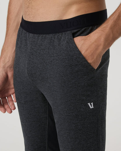 Ponto Baselayer Tight Men's Charcoal Heather Bottoms | Vuori US