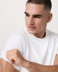 Men's Short Sleeve Ponto Performance Tee White | Vuori