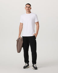 Men's Short Sleeve Ponto Performance Tee White | Vuori