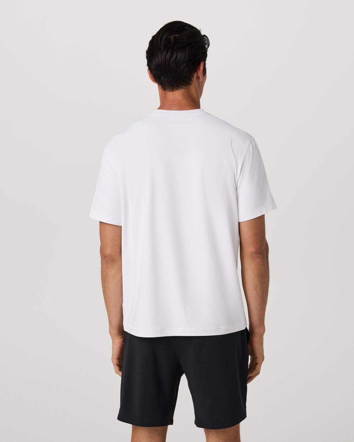 Men's Short Sleeve Ponto Tee - Relaxed White | Vuori Discount