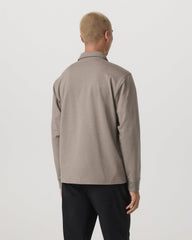 Men's Long Sleeve Coronado Rugby Walnut Heather | Vuori Sale