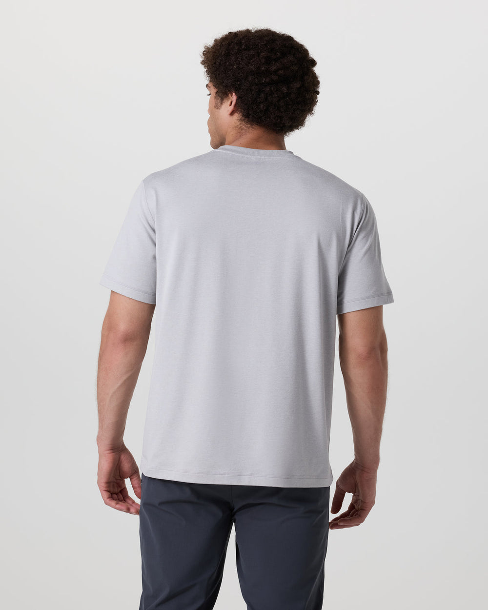 Short Sleeve Ponto Tee - Relaxed Fit Frost Grey Heather | Vuori On sale