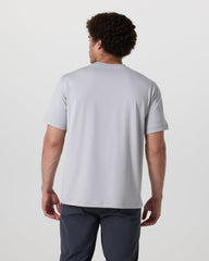 Short Sleeve Ponto Tee - Relaxed Fit Frost Grey Heather | Vuori On sale