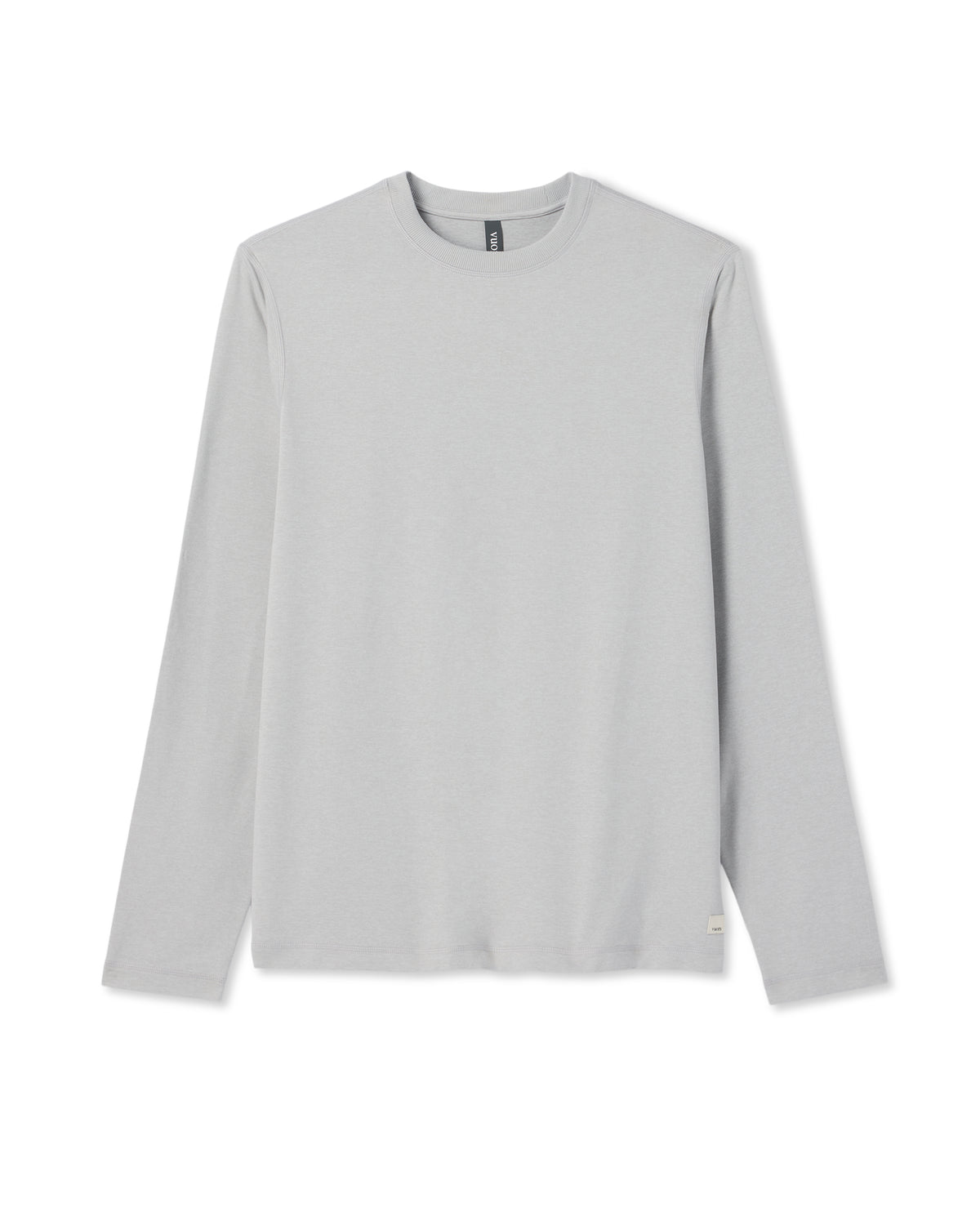 Long Sleeve Ponto Performance Tee Frost Grey Heather | Vuori For sale