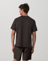 Men's Short Sleeve Ponto Pocket Tee - Relaxed Fit Carbon | Vuori US