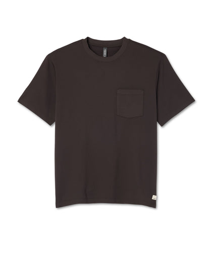 Men's Short Sleeve Ponto Pocket Tee - Relaxed Fit Carbon | Vuori US