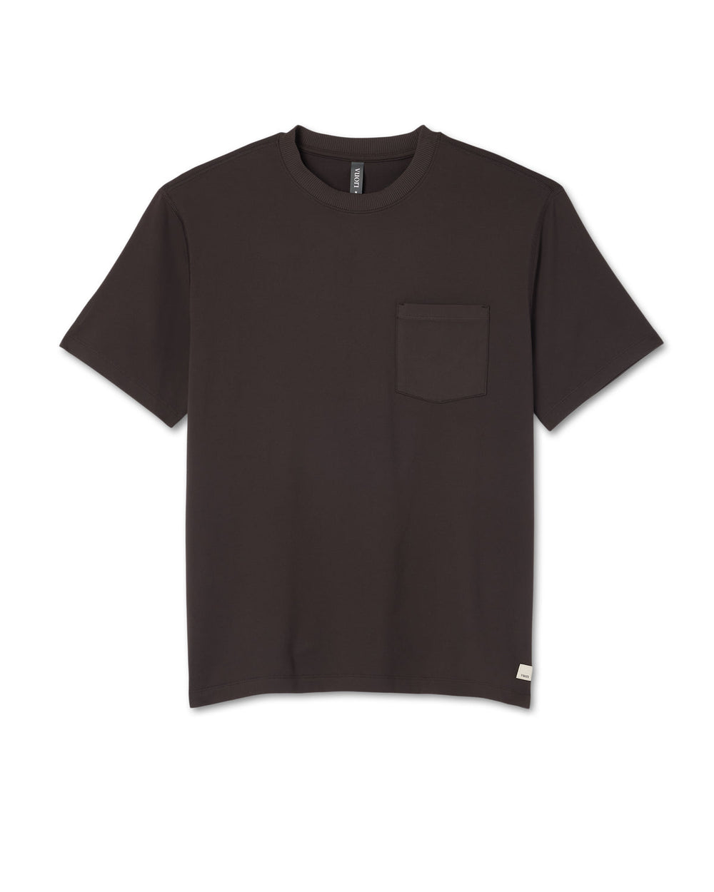 Men's Short Sleeve Ponto Pocket Tee - Relaxed Fit Carbon | Vuori US