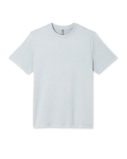 Short Sleeve Ponto Performance Tee Harbor Grey Heather | Vuori