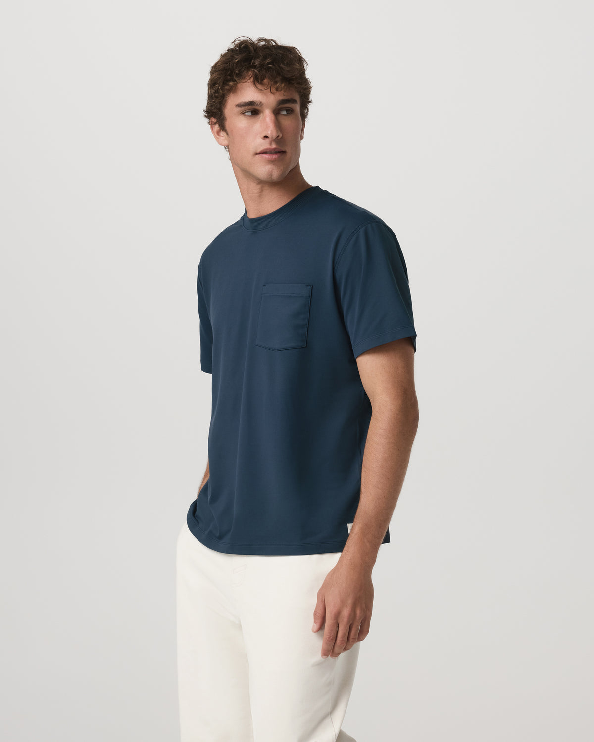 Short Sleeve Ponto Pocket Tee - Relaxed Fit Ocean Blue | Vuori Discount