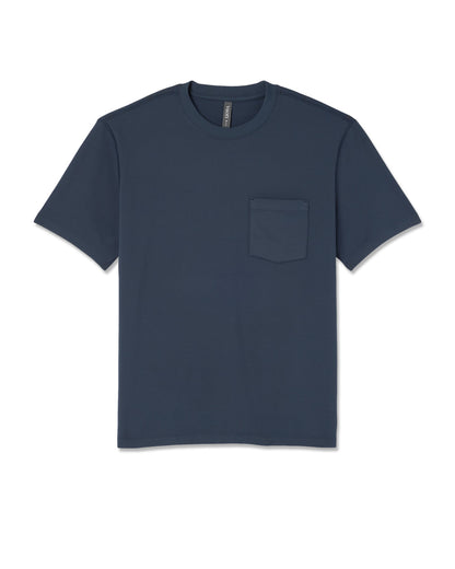 Short Sleeve Ponto Pocket Tee - Relaxed Fit Ocean Blue | Vuori Discount
