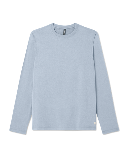 Long Sleeve Ponto Performance Tee Blue Dusk Heather | Vuori Sale