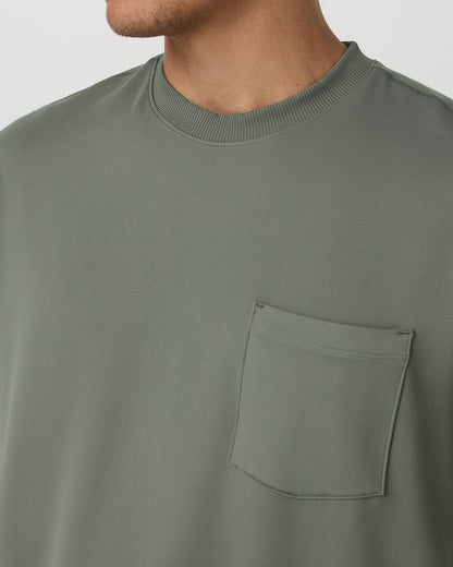 Short Sleeve Ponto Pocket Tee - Relaxed Fit Light Oregano | Vuori On sale
