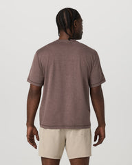 Short Sleeve Ponto Tee - Relaxed Fit Elm Heather | Vuori For sale