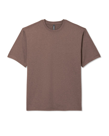 Short Sleeve Ponto Tee - Relaxed Fit Elm Heather | Vuori For sale