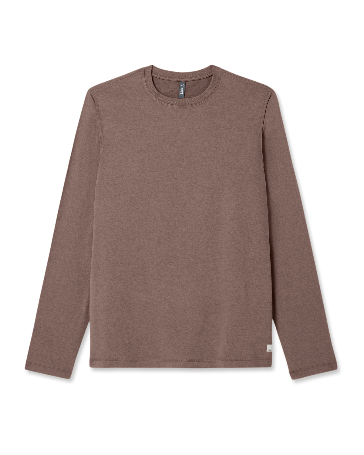 Men's Long Sleeve Ponto Performance Tee Elm Heather | Vuori Online
