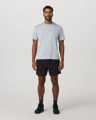 Short Sleeve Ponto Tee - Relaxed Fit Harbor Grey Heather | Vuori Outlet