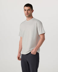 Men's Short Sleeve Ponto Tee - Relaxed Salt Heather | Vuori