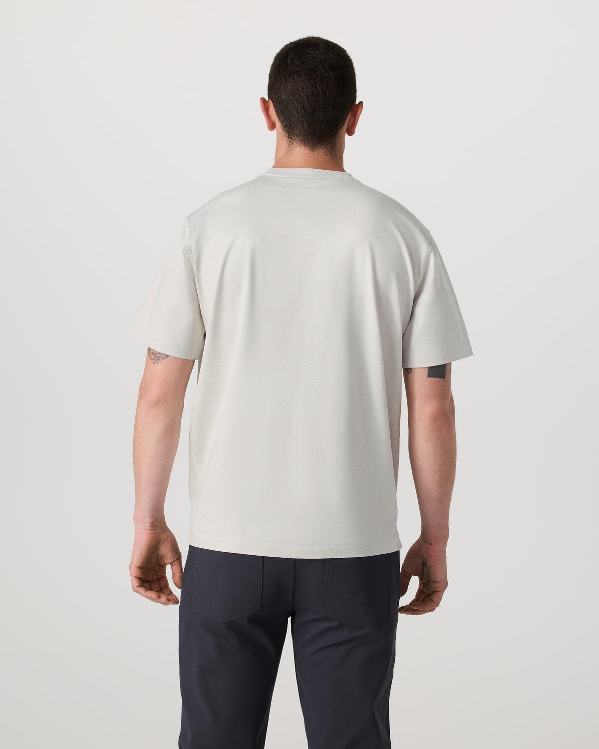 Men's Short Sleeve Ponto Tee - Relaxed Salt Heather | Vuori