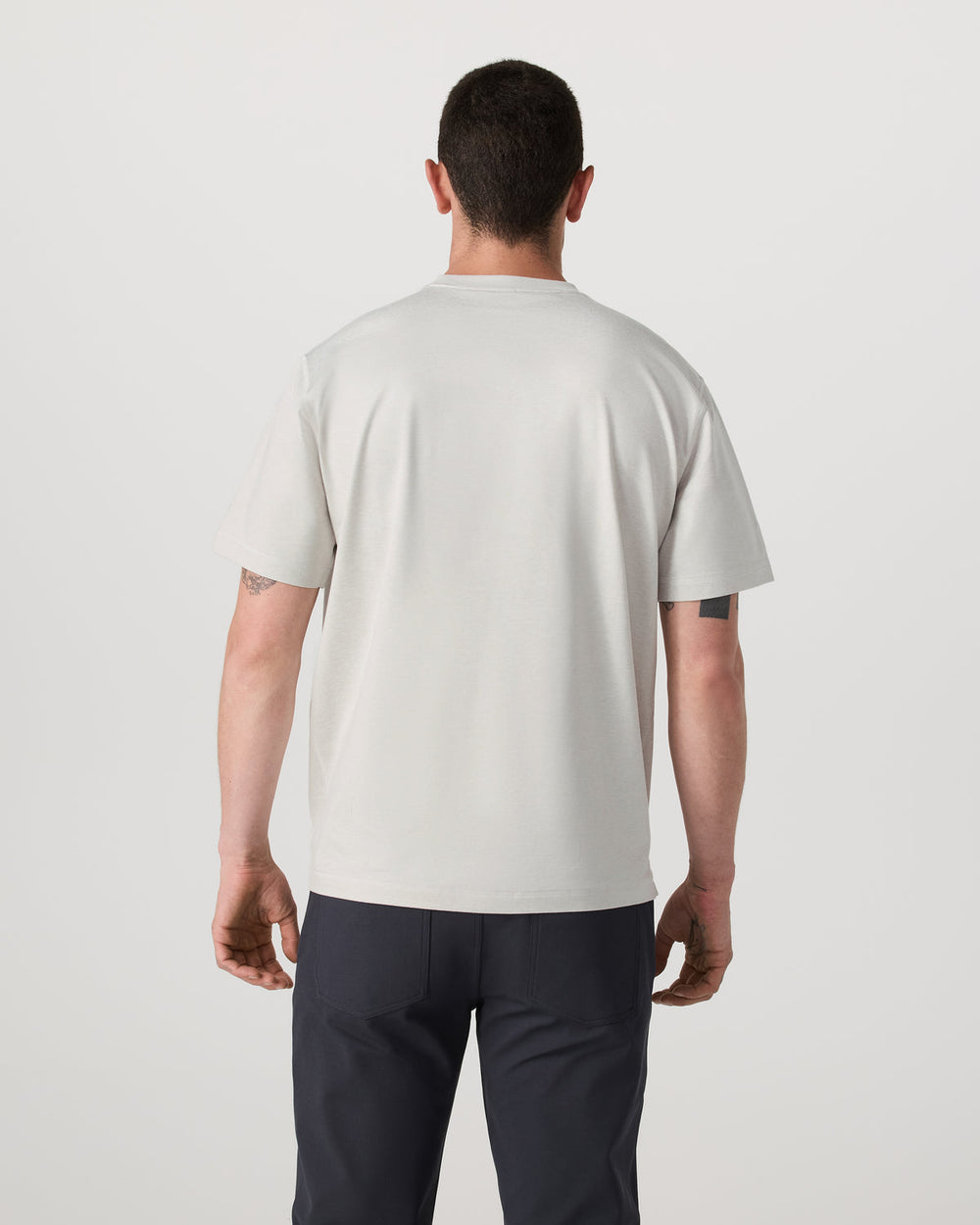 Men's Short Sleeve Ponto Tee - Relaxed Salt Heather | Vuori