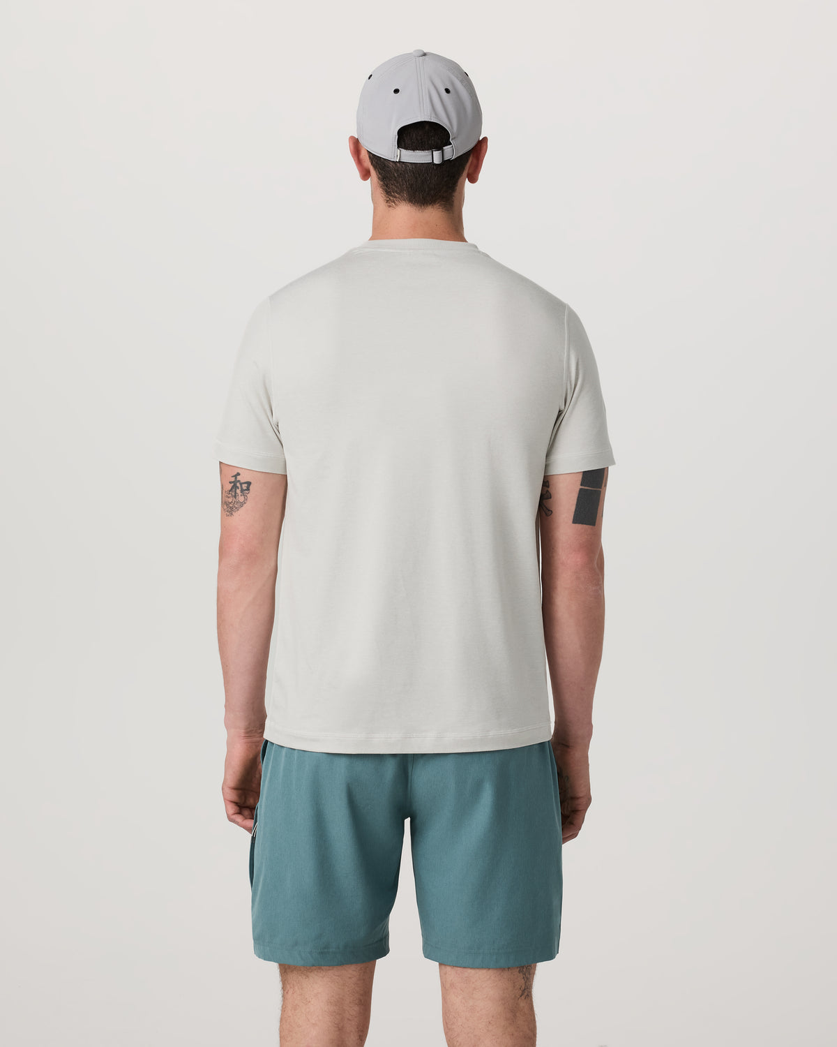 Men's Short Sleeve Ponto Performance Tee Salt Heather | Vuori Discount