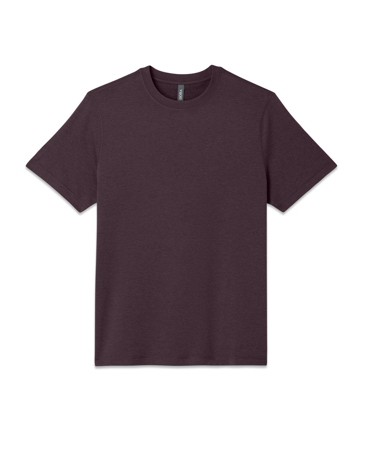 Men's Short Sleeve Ponto Performance Tee Raisin Heather | Vuori Sale