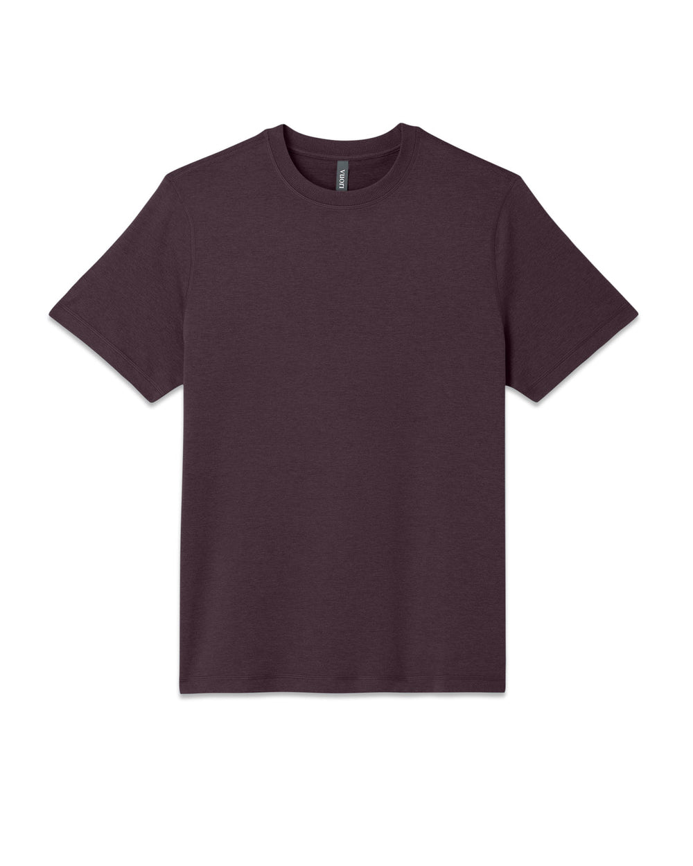 Men's Short Sleeve Ponto Performance Tee Raisin Heather | Vuori Sale