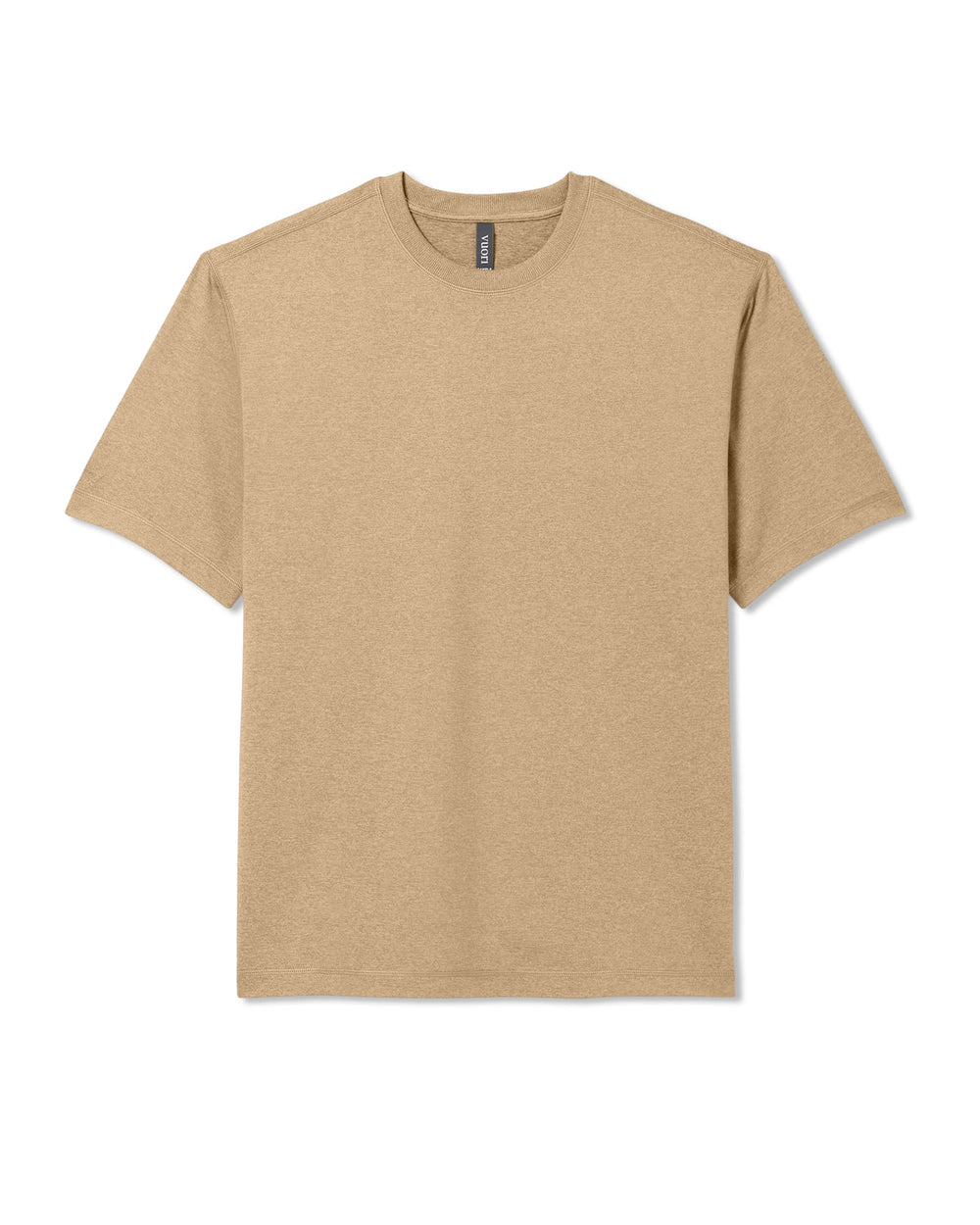 Men's Short Sleeve Ponto Tee - Relaxed Sungold Heather | Vuori On sale