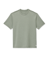 Short Sleeve Ponto Tee - Relaxed Fit Agave Green Heather | Vuori Clothing
