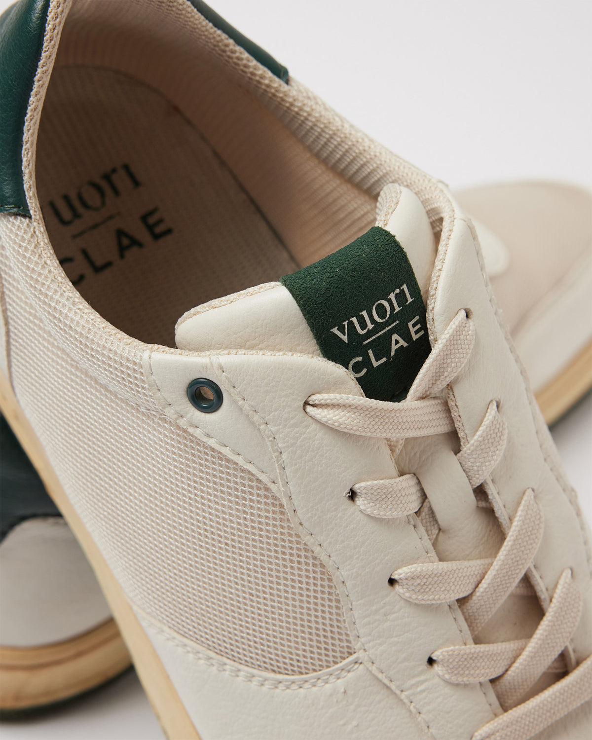Malone Lite Vuori Off White Vegan Shoes | Vuori
