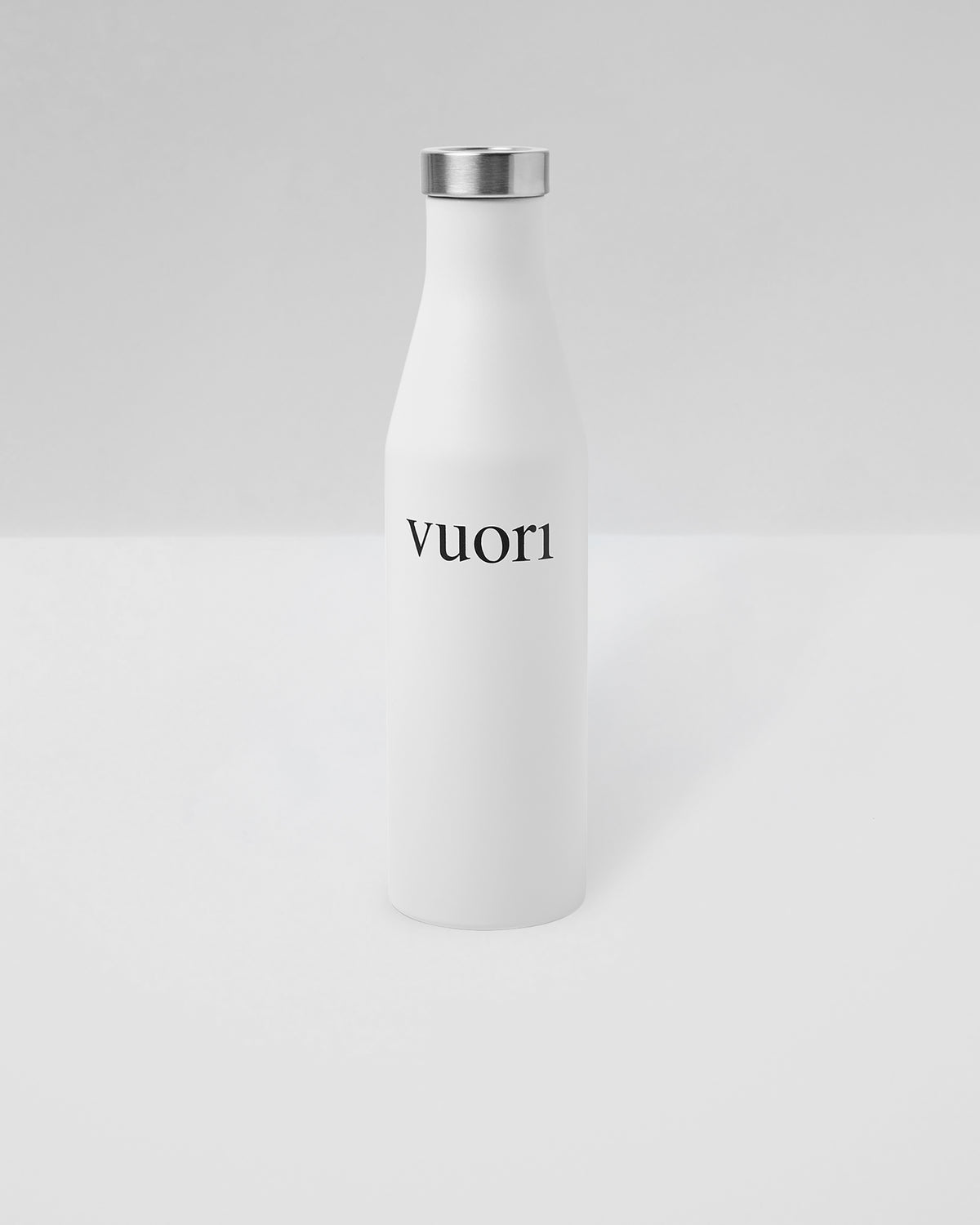 S6 Wordmark Mizu Water Bottle White Insulated Bottle | Vuori Sale