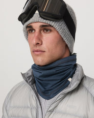 DreamKnit Neck Gaiter Azure Heather Gaiter | Vuori US