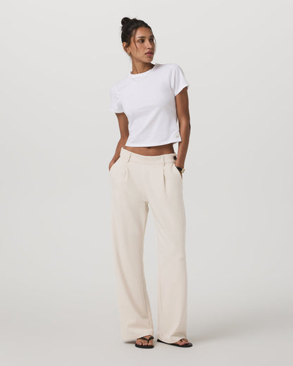 Maven Wideleg Pant Women's Bone Wideleg Pants | Vuori US