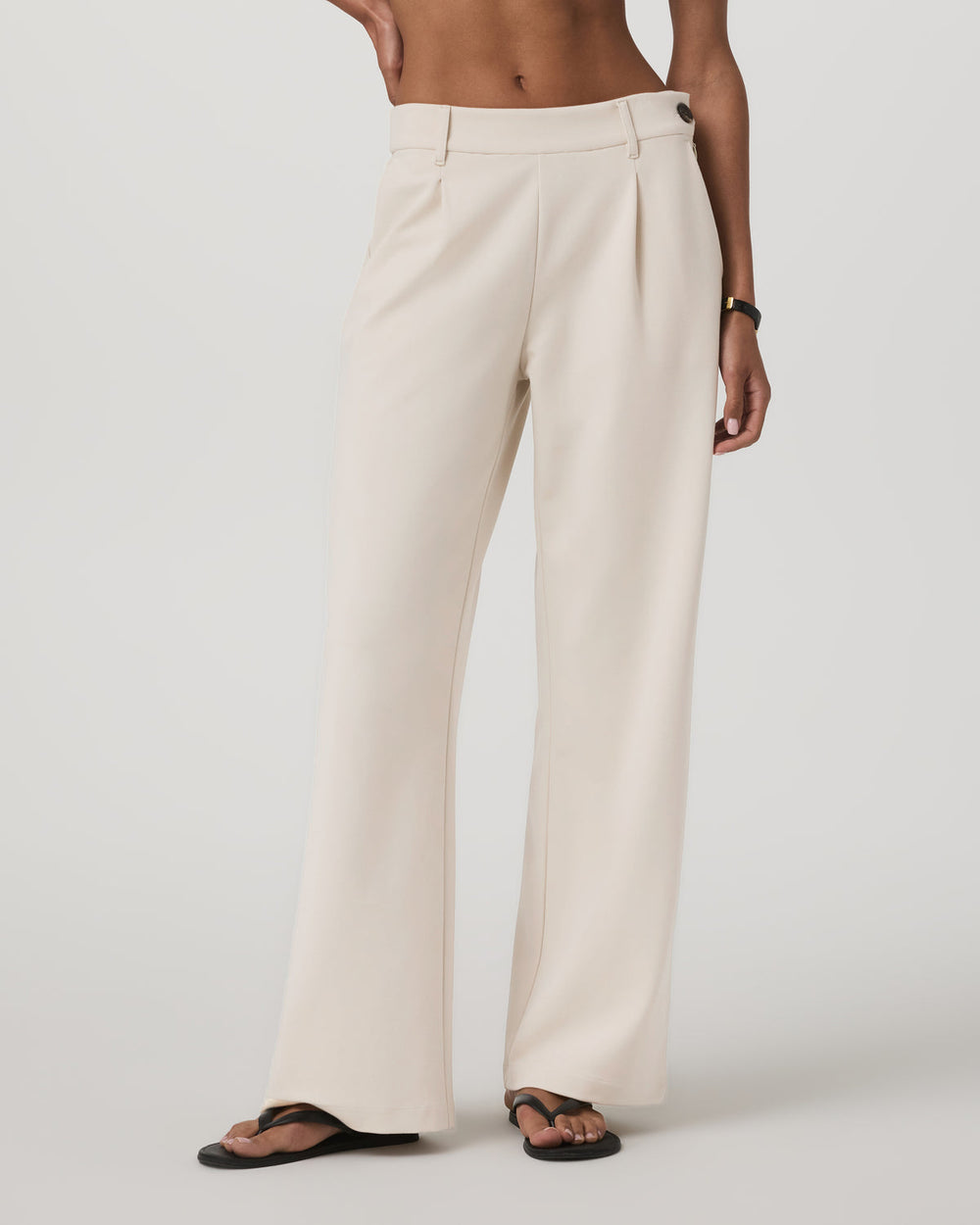 Maven Wideleg Pant Women's Bone Wideleg Pants | Vuori US