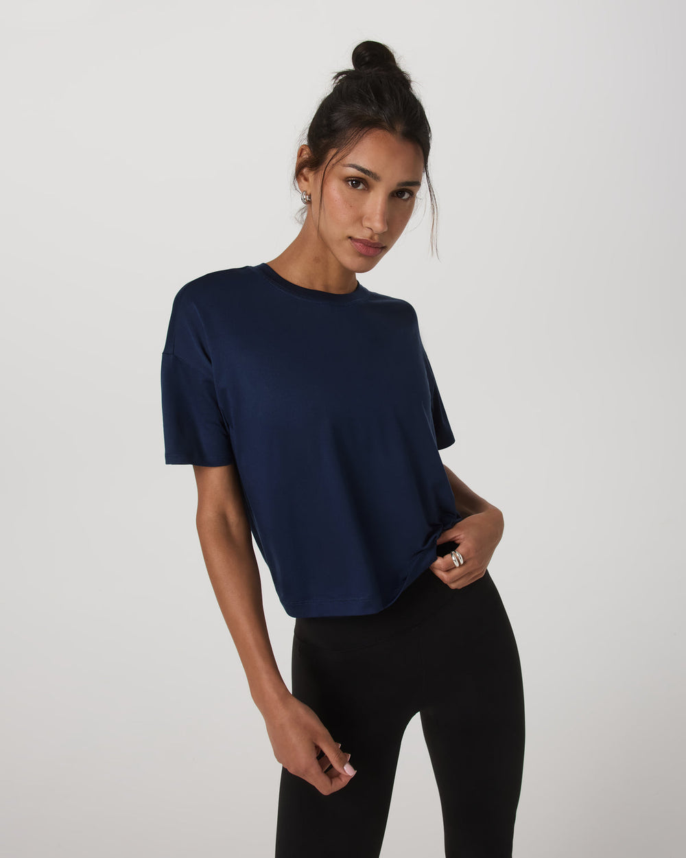 Energy Tee Women's Blue Coast Oversized Tee Shirt | Vuori US