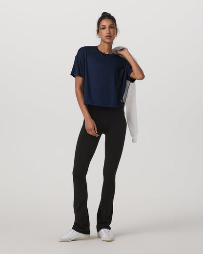 Energy Tee Women's Blue Coast Oversized Tee Shirt | Vuori US